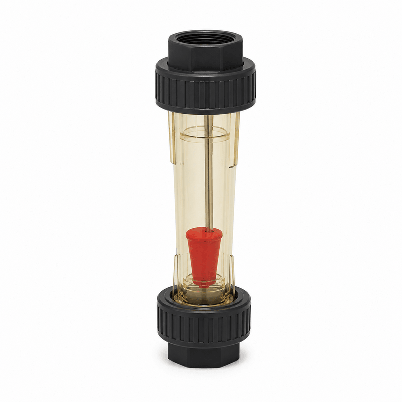 Flowtech Z-5615 PSU Inline Rotameter – 1-10 L/min, ½″ NPT Male - H2O Warehouse