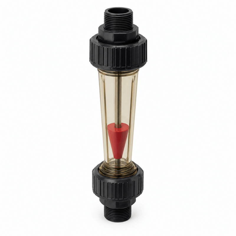 Flowtech Z-5615 PSU Inline Rotameter – 3-30 L/min, ¾″ BSP Male - H2O Warehouse