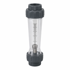 Flowtech Z-5032 inline rotameter, 5-50 L/min, 1-inch BSP female