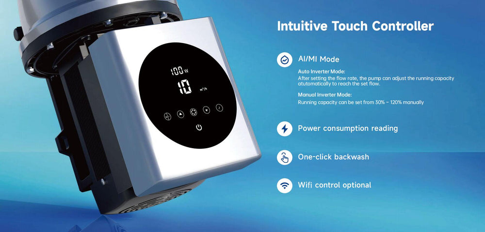 InverCaptain Pool pump, 1.05kW, 220V - H2O Warehouse