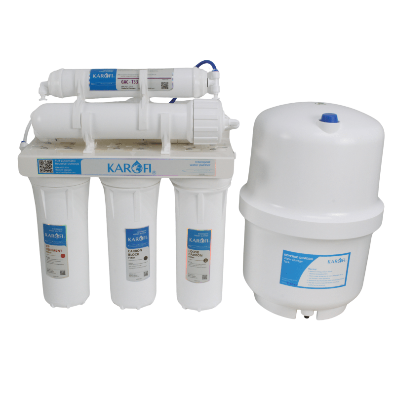 Karofi 5-Stage Under-Counter RO System | 100GPD | No Pump – H2O Warehouse