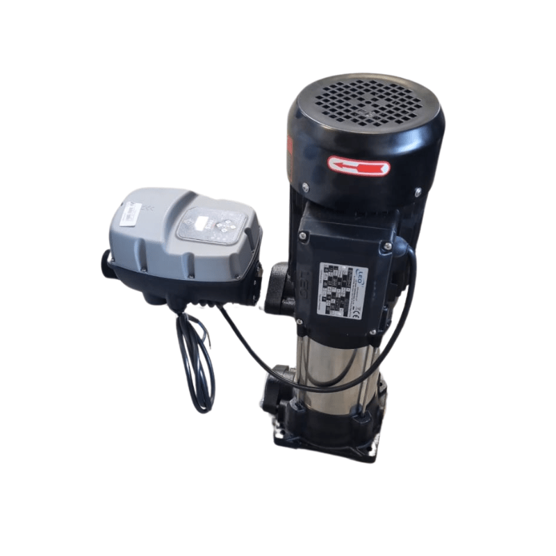 LEO 1.1kW VSD Vertical Multistage Centrifugal Pump – EVPm6 - 3 (230V Single Phase) with SIRIO VSD - H2O Warehouse