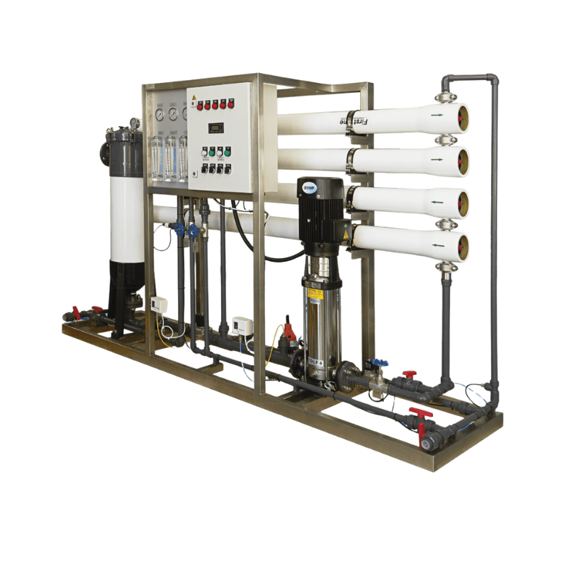 LPRO - B412 - 12000 Complete Industrial RO unit 2000lts/hr Production incl 8 x ULP 4040 Membranes - H2O Warehouse