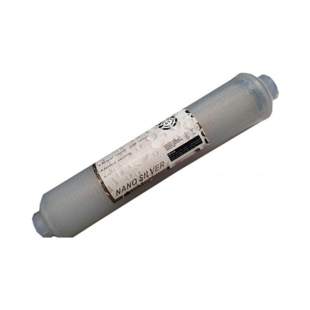 Nanosilver Post Carbon Water Filter Replacement Cartridge for RO Units - H2O Warehouse