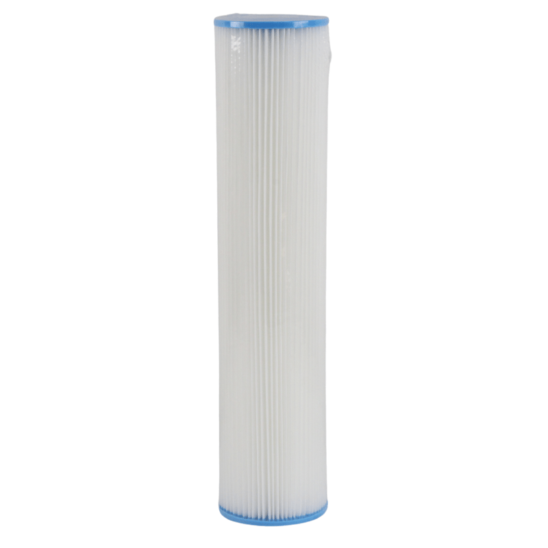Pleated Filter Cartridges – Washable & NSF Certified | 10" & 20" Slimline & Big Blue - H2O Warehouse