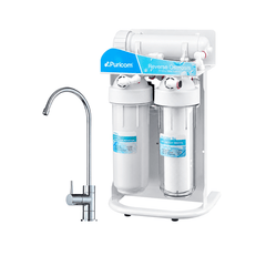 Puricom CE-6 5-Stage Under-Counter Direct-Flow RO System | 400 GPD | Without Pump - H2O Warehouse