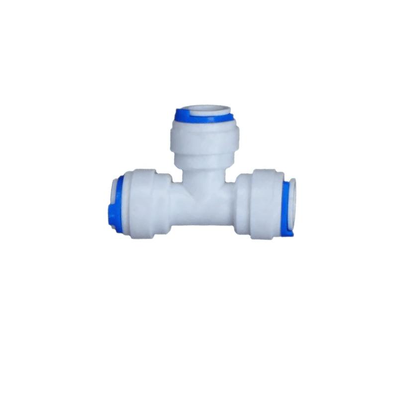 Quick Connect - Equal Tee 3/8 Tube - H2O Warehouse