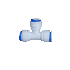 Quick Connect - Equal Tee 3/8 Tube - H2O Warehouse