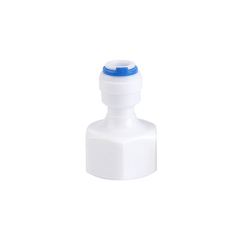 Quick Connect - Female Adaptor Straight 1/4 Tube x 1/2 Female Thread - H2O Warehouse