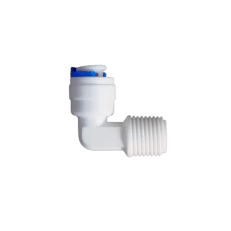 Quick Connect - Male Adaptor Elbow 3/8 Tube x 1/2 Male Thread - H2O Warehouse