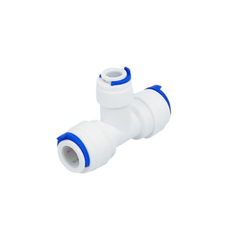 Quick Connect - Reducer Tee 3/8 x 1/4 x 3/8 Tube (1/4 Centre) - H2O Warehouse