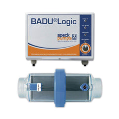 SPECK BADU Logic 50 Saltwater Self - Cleaning Chlorinator (10g/hr Chlorine Output, 220V) - H2O Warehouse