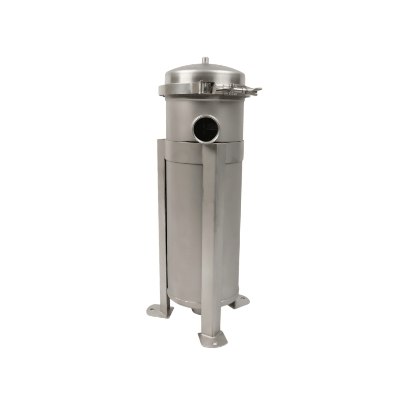 Stainless Steel Single Length Bag Filter 100PSI 1 | 2" BSP Connection - H2O Warehouse