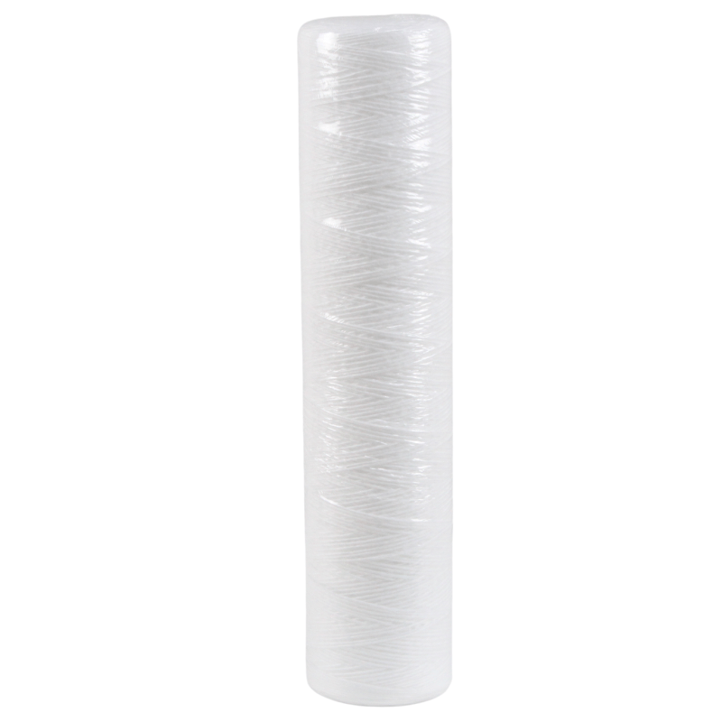 String wound 10" Slimline 10 micron cartridge - H2O Warehouse