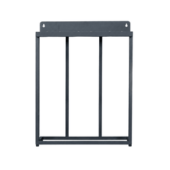 Triple Stainless Steel Floor Standing Frame for 10" & 20" Big Blue Filter Housing | SS Black Powder Coated - H2O Warehouse