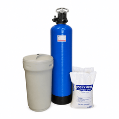 Water Softener FRP Vessel 12×52 – Manual Runxin F64A1 Head, Resin, Brine Tank & Salt - H2O Warehouse